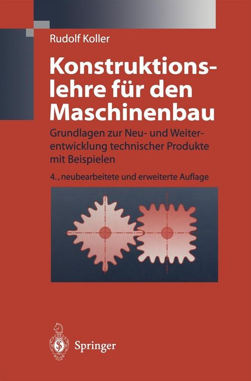 Produktbild: Konstruktionslehre f&uuml;r den Maschinenbau