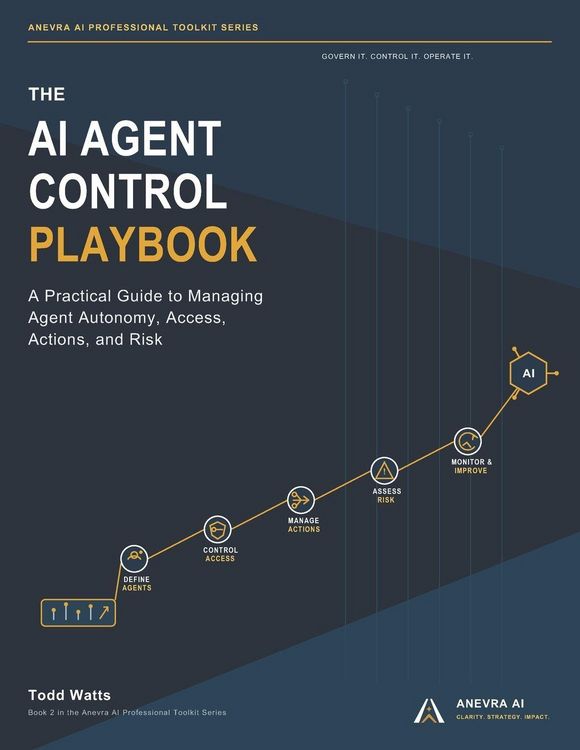Produktbild: The AI Agent Control Playbook