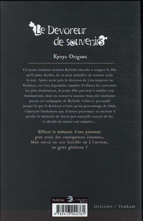Produktbild: Le d&eacute;voreur de souvenirs. Tome 1
