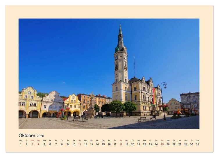 Produktbild: Grafschaft Glatz - Entdeckungen im Glatzer Kessel (Wandkalender 2026 DIN A4 quer), CALVENDO Monatskalender