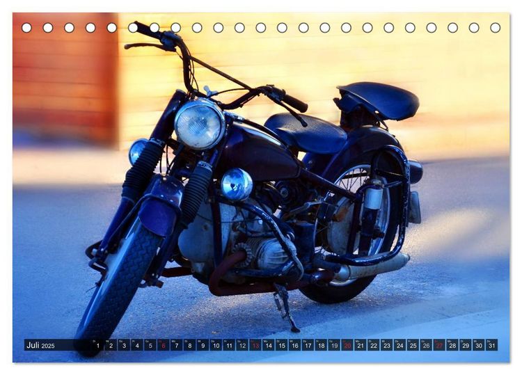 Produktbild: BMW R 51/3 - Alte Liebe rostet doch (Tischkalender 2025 DIN A5 quer), CALVENDO Monatskalender