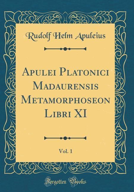 Produktbild: Lat-Apulei Platonici Madaurens