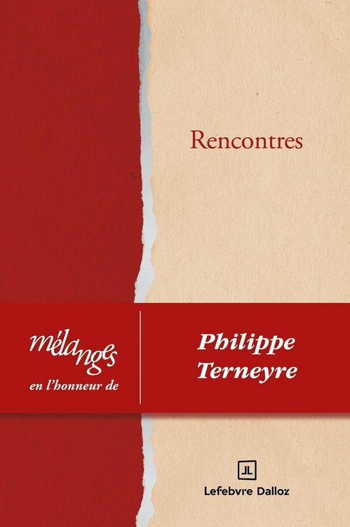 Produktbild: Melanges en l'Honneur de Philippe Terneyre - Rencontres