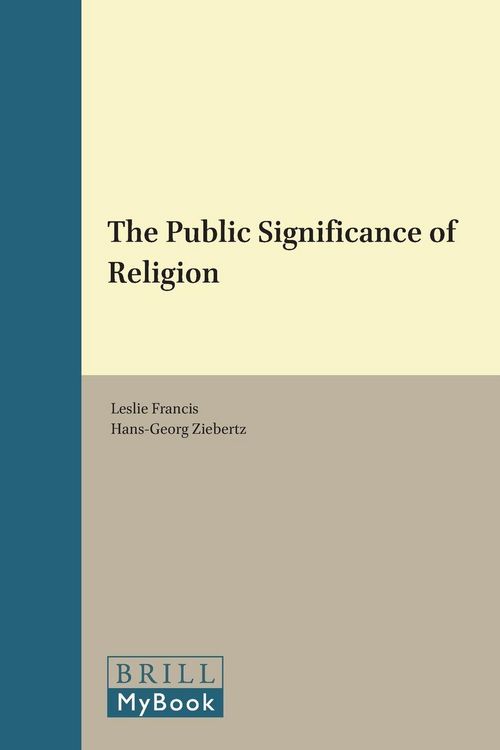 Produktbild: The Public Significance of Religion