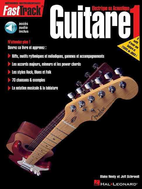 Produktbild: Fasttrack Guitar Method - Book 1 - French Edition (Book/Online Audio)