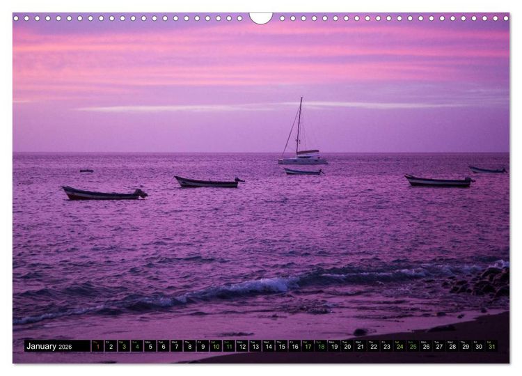 Produktbild: Cabo Verde - Africa's Dream Archipelago (Wall Calendar 2026 DIN A3 landscape), CALVENDO 12 Month Wall Calendar