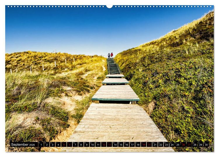 Produktbild: Sylt - Das nordfriesische Ereignis (Wandkalender 2026 DIN A2 quer), CALVENDO Monatskalender