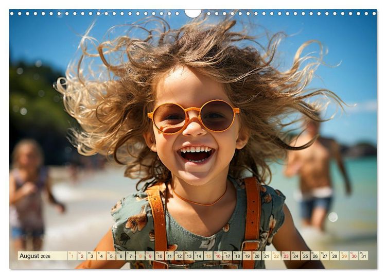 Produktbild: Lachen verzaubert (Wandkalender 2026 DIN A3 quer), CALVENDO Monatskalender