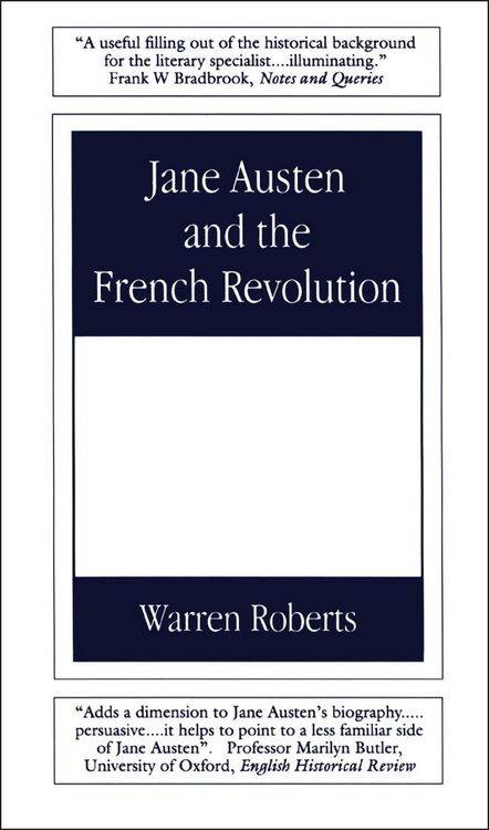 Produktbild: Jane Austen and the French Revolution