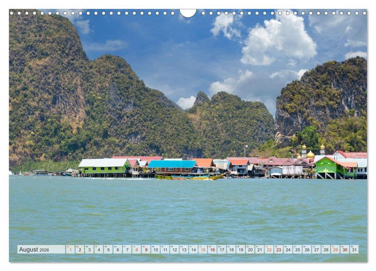 Produktbild: Thailand - Die Sch&ouml;nheit Asiens (Wandkalender 2026 DIN A3 quer), CALVENDO Monatskalender