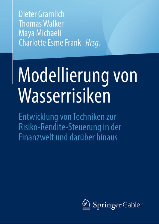 Produktbild: Modellierung von Wasserrisiken