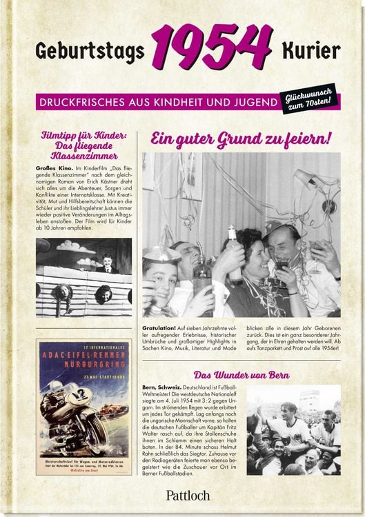 Bild vom Artikel 1954 - Geburtstagskurier vom Autor Ute Wielandt