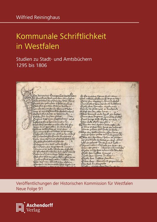 Produktbild: Kommunale Schriftlichkeit in Westfalen