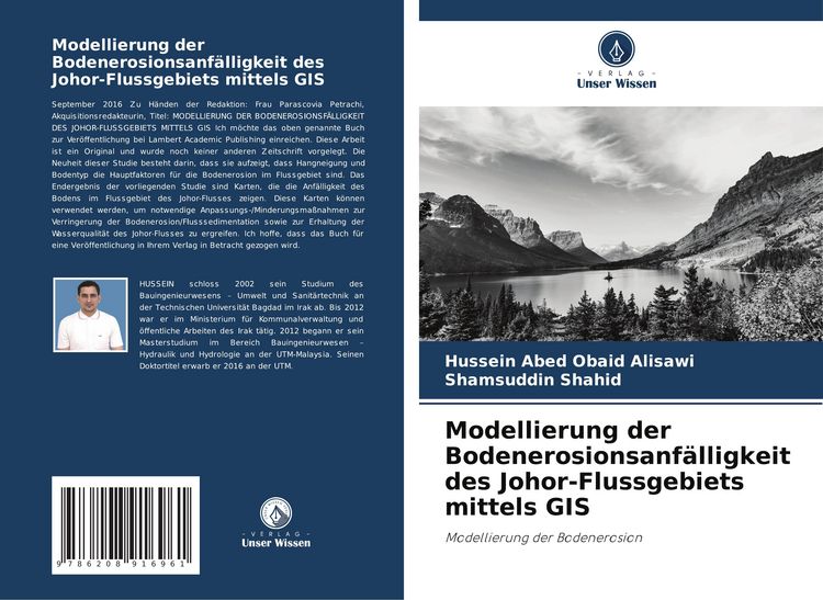 Produktbild: Modellierung der Bodenerosionsanf&auml;lligkeit des Johor-Flussgebiets mittels GIS