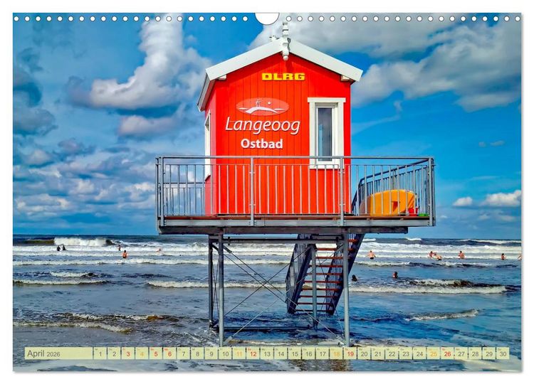 Produktbild: Mein Ostfriesland (Wandkalender 2026 DIN A3 quer), CALVENDO Monatskalender