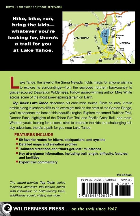 Produktbild: Top Trails: Lake Tahoe
