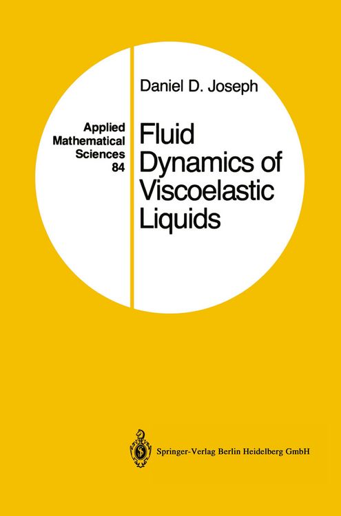 Produktbild: Fluid Dynamics of Viscoelastic Liquids