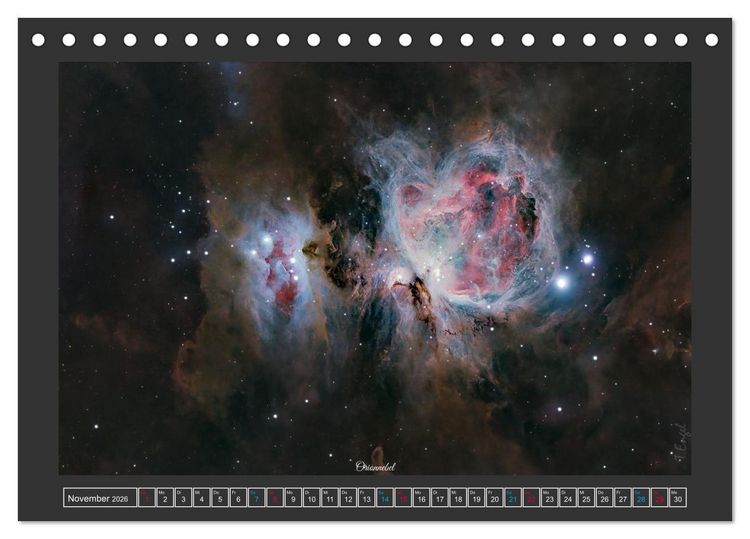 Produktbild: Faszination Universum (Tischkalender 2026 DIN A5 quer), CALVENDO Monatskalender