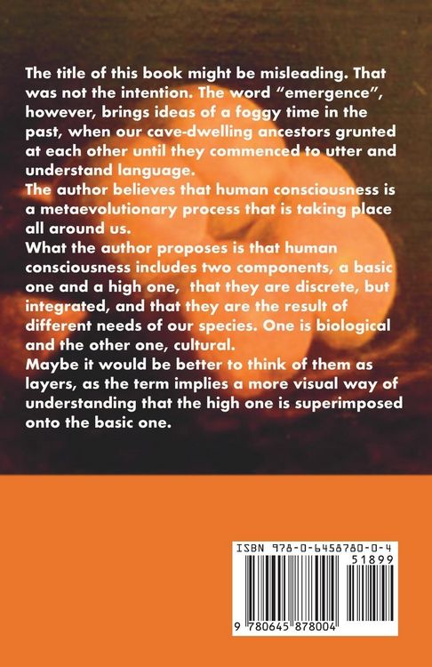 Produktbild: On the Emergence of Human Consciousness