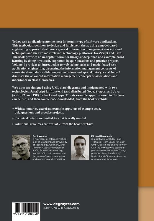 Produktbild: Web Applications with Javascript or Java