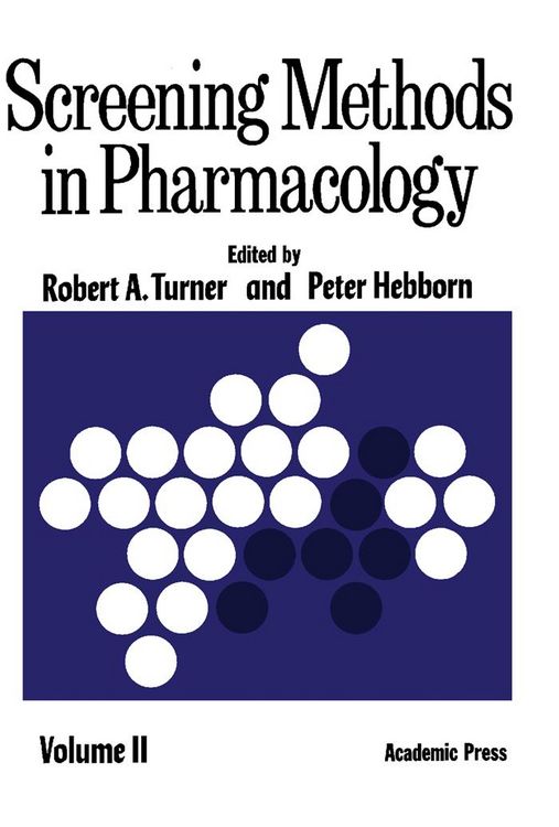 Produktbild: Screening Methods in Pharmacology