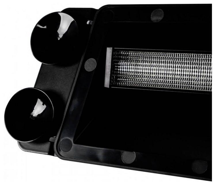 Produktbild: SecoR&uuml;t Frontblitzer / Stra&szlig;enr&auml;umer LED Blitzer 12&24 Volt Strobo LW0054 Saugnapf Orange