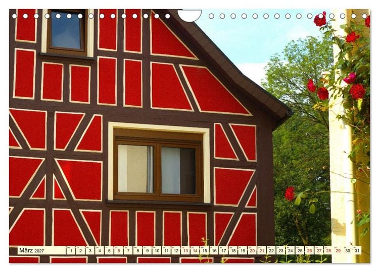 Produktbild: Natur und Architektur im Odenwald (Wandkalender 2027 DIN A4 quer), CALVENDO Monatskalender