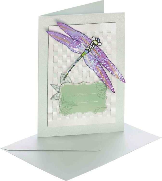 Produktbild: Folia Klappkarten/Doppelkarten f&uuml;r Einladungen, Gl&uuml;ckwunsch- oder Gru&szlig;karten, 10,5x15cm, perlmutt/pastell, 5 Karten + Kuverts + Einlagen