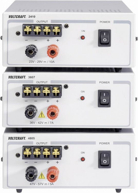 Produktbild: VOLTCRAFT FSP 2410 Labornetzger&auml;t, Festspannung 24 - 29 V/DC 10 A 240 W Anzahl Ausg&auml;nge 1 x