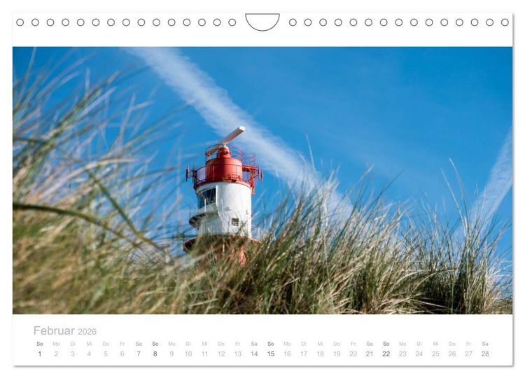 Produktbild: Einfach Borkum (Wandkalender 2026 DIN A4 quer), CALVENDO Monatskalender