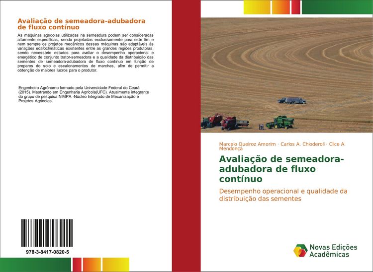 Produktbild: Avalia&ccedil;&atilde;o de semeadora-adubadora de fluxo cont&iacute;nuo