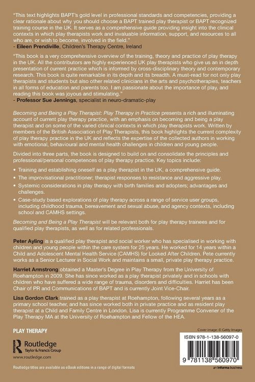 Produktbild: Becoming and Being a Play Therapist