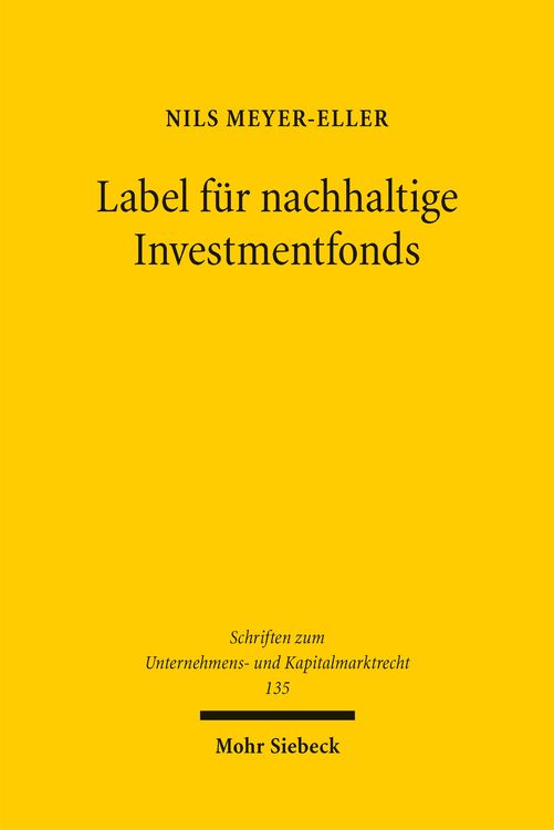 Produktbild: Label f&uuml;r nachhaltige Investmentfonds