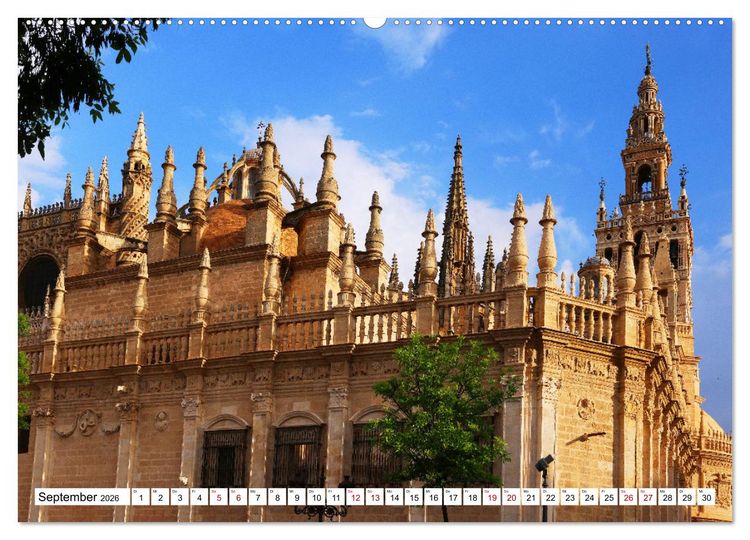 Produktbild: Santa Mar&iacute;a de la Sede (Wandkalender 2026 DIN A2 quer), CALVENDO Monatskalender