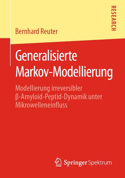 Produktbild: Generalisierte Markov-Modellierung