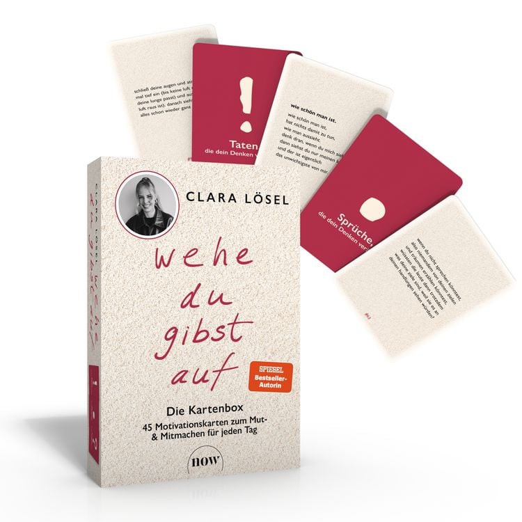Produktbild: Wehe du gibst auf &ndash; Die Kartenbox