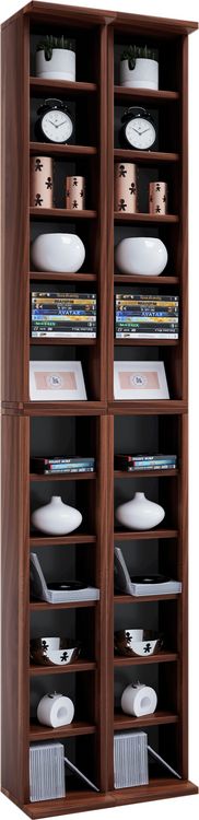 Produktbild: Holz CD DVD Stand Regal Schrank St&auml;nder Almera