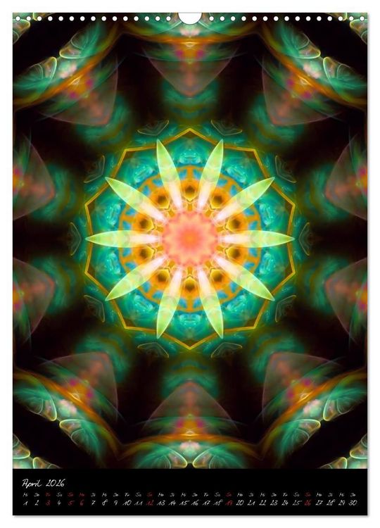 Produktbild: Mandala - Esoterik & Meditation (Wandkalender 2026 DIN A3 hoch), CALVENDO Monatskalender
