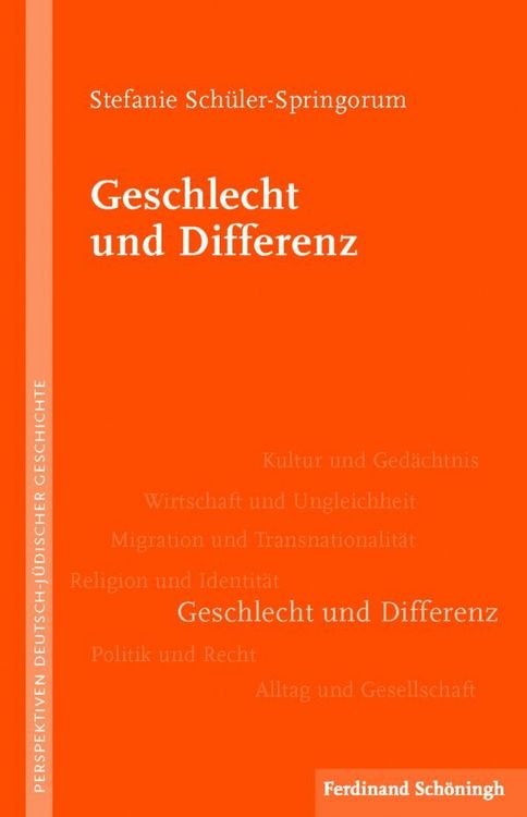 Produktbild: Geschlecht und Differenz