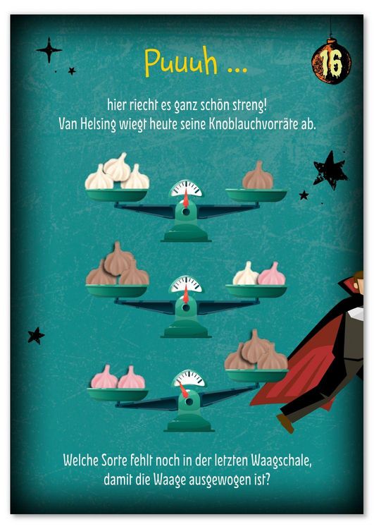 Produktbild: R&auml;tseladventskalender Dracula