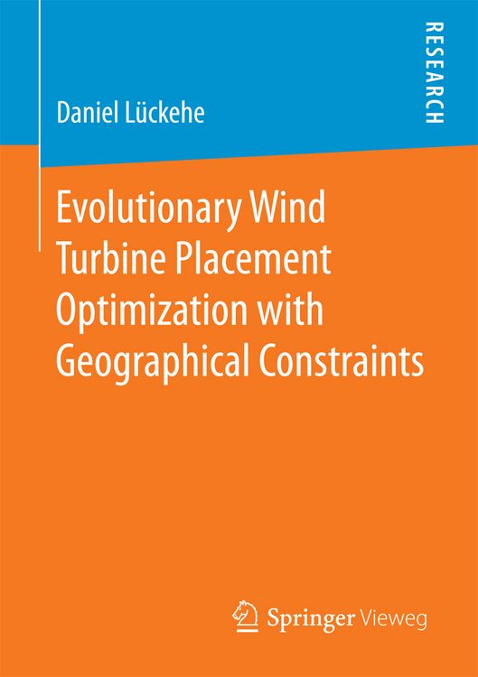 Produktbild: Evolutionary Wind Turbine Placement Optimization with Geographical Constraints