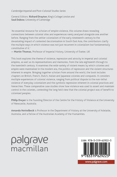Produktbild: Violence, Colonialism and Empire in the Modern World