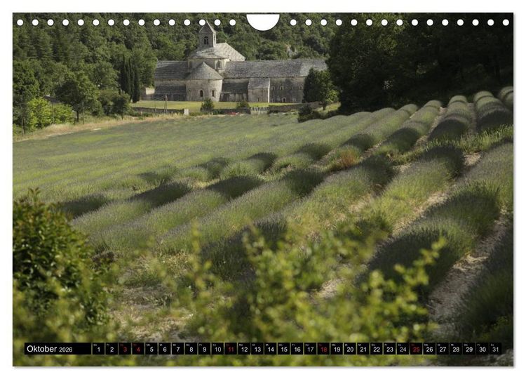 Produktbild: Frankreich - die Provence (Wandkalender 2026 DIN A4 quer), CALVENDO Monatskalender