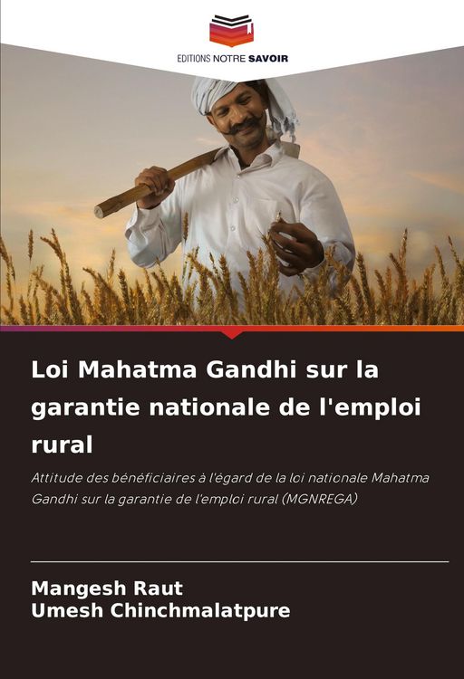 Produktbild: Loi Mahatma Gandhi sur la garantie nationale de l'emploi rural