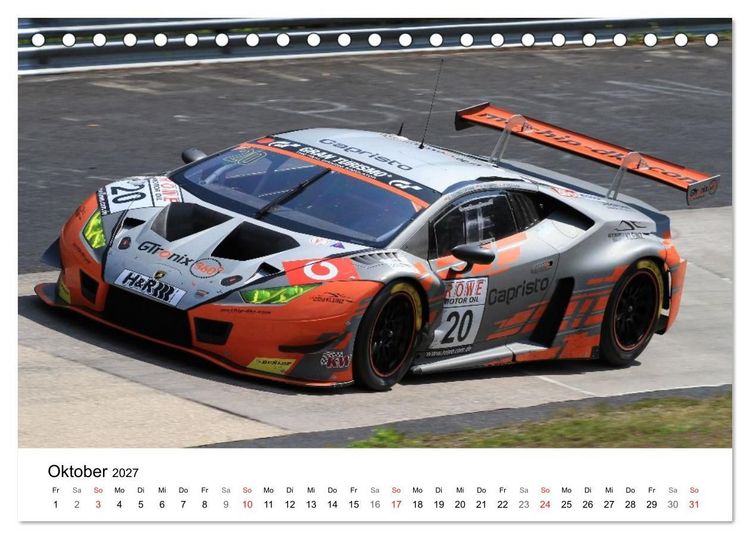 Produktbild: Motorsport aus Sant&rsquo;Agata (Tischkalender 2027 DIN A5 quer), CALVENDO Monatskalender