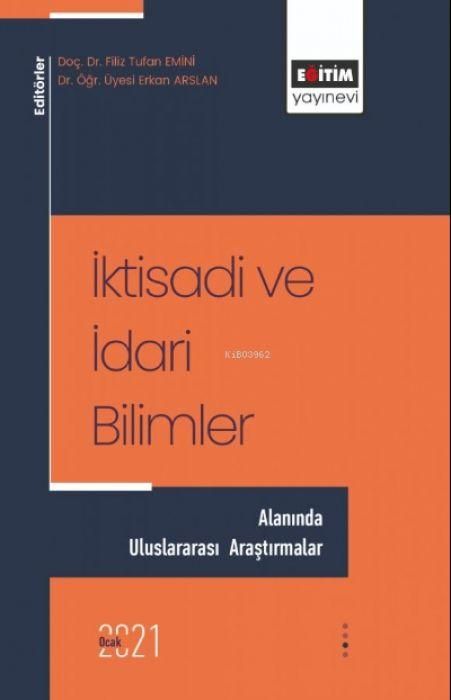 Produktbild: Iktisadi ve Idari Bilimler Alaninda Uluslararasi Arastirmalar