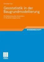 Produktbild: Geostatistik in der Baugrundmodellierung