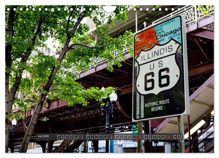 Produktbild: CHICAGO Ungew&ouml;hnliche Momente (Wandkalender 2026 DIN A4 quer), CALVENDO Monatskalender