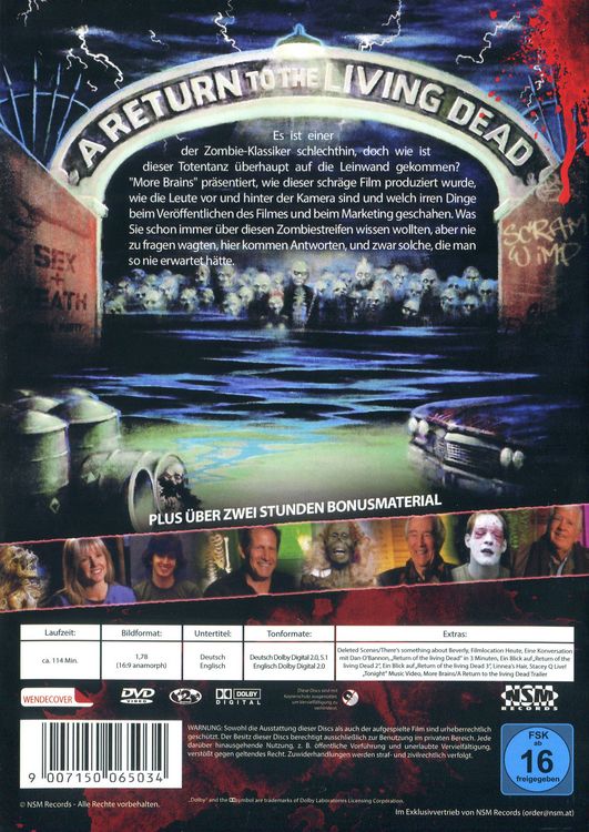 Produktbild: More Brains - A Return to the Living Dead