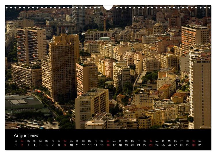 Produktbild: Faszination Monaco (Wandkalender 2026 DIN A3 quer), CALVENDO Monatskalender